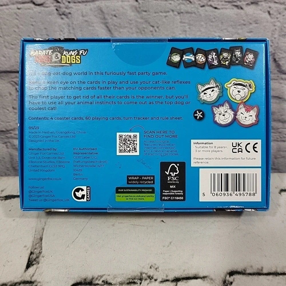 Ginger Fox new box